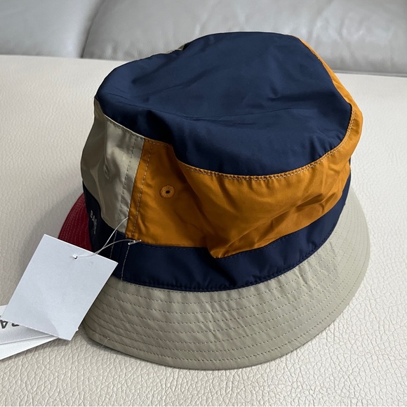 NWT - Barts Adult Color Patchwork Adjustable Bucket Hat - Size M/L - Picture 3 of 11